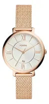 Comprar Reloj Fossil Es4352 Dama Color de la correa Oro rosa Color del bisel Oro rosa Color del fondo Blanco