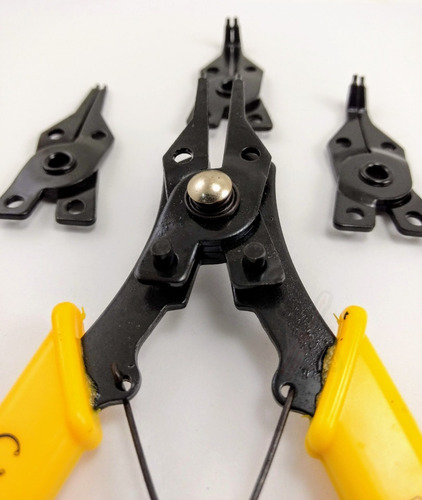 Pinza Multiple Anillos Retencion Seguros Abrir Cerrar Seguer
