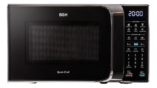 Microondas Bgh B120dn20i Digital 20 Litros Negro