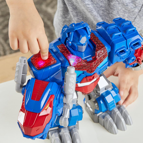 Transformers Dinobot Adventures Optimus Prime T-rex - Juguet