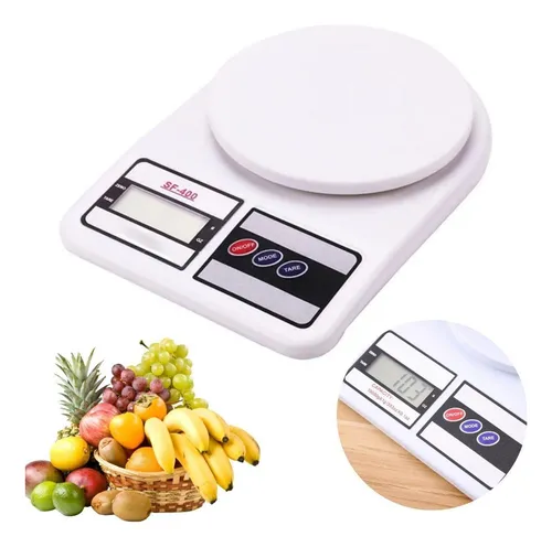 Balanza con outlet frutas