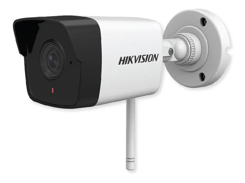 Camara Bullet Exterior 2 Mp Hikvision Con Micrófono Color Blanco