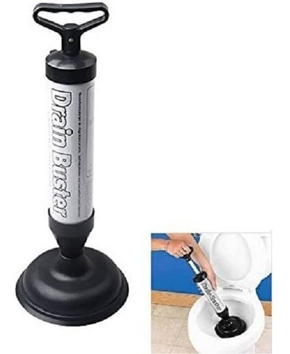 Desatorador Manual Para Inodoros Baños Cocinas A Presion
