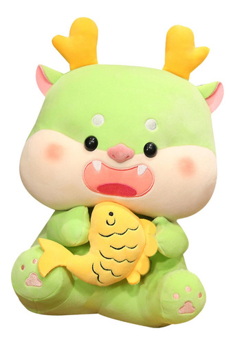 Muñeco De Peluche De Año Nuevo 2024, Precioso 35cm