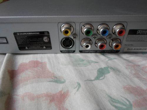 Reproductor De Dvd Durabrand Dvx-858 Ideal Para Repuesto (Usado)