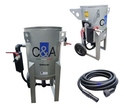 Fabricacion De Tolvas Para Sandblasting Portatiles C & A
