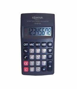 Calculadora Exaktus Ex-815n 8 Digitos