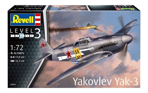 Yakovlev Yak-3  Escala 1/72 Revell 03894