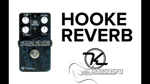 Pedal Keeley Hooke Reverb - Futuristic Spring Reverb C/ Cor Unica