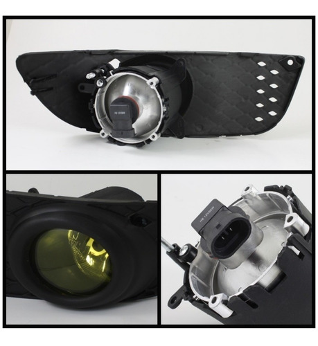 Mitsubishi Lancer 2008 - 2015 Par Faros Antiniebla Amarillos