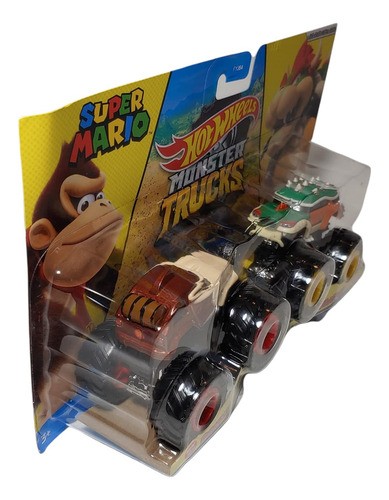 Hotwheels Monster Trucks Donkey Kong Vs Bowser