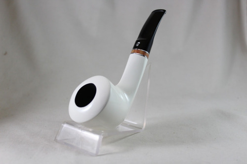 Imagen 3 de 10 de Pipa Big Ben, De Raiz De Brezo, Modelo Máxima, Blanca