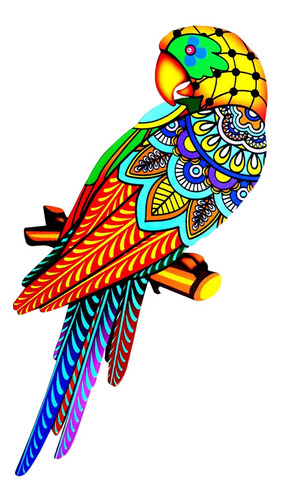 Los Pájaros Coloridos Del Hierro Amarillo A La Izquierda