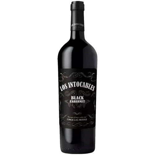 Botella De Vino Tinto Intocables Black Cabernet Sauvignon 