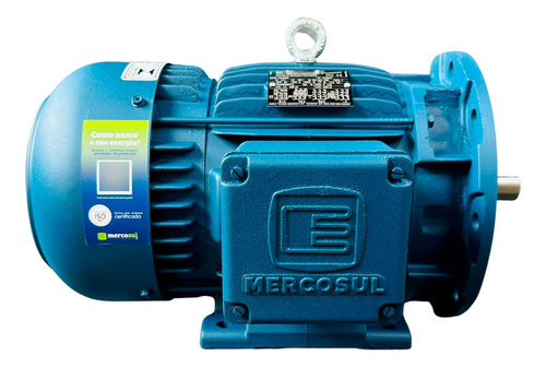 Motor 7,5cv Trifásico Blindado - 4 Polos E Baixa Rotação
