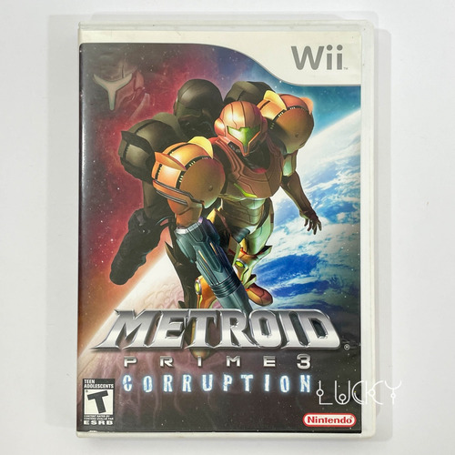 Metroid Prime 3 Corruption Nintendo Wii 