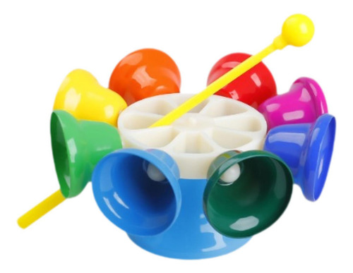 Campanas De Mano, Instrumento De Percusión Para Niños,