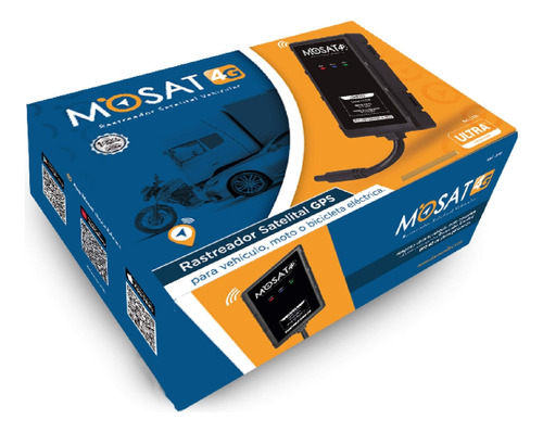 Gps Mosat Pro 4g Para Carro, Motos, Camiones Y Bici Electric