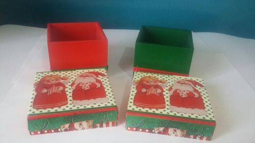 Caixa De Mdf Decorada De Natal - 2unid. - Tam. 5x7x7 | MercadoLivre Caixa De Mdf Decorada De Natal - 2unid. - Tam. 5x7x7 | MercadoLivre