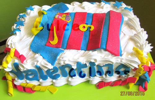 Tortas Cumpleaños Infantiles Merengue Cuadros Futboll