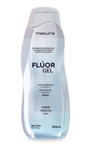 Flúor Gel Neutro Menta - Maquira