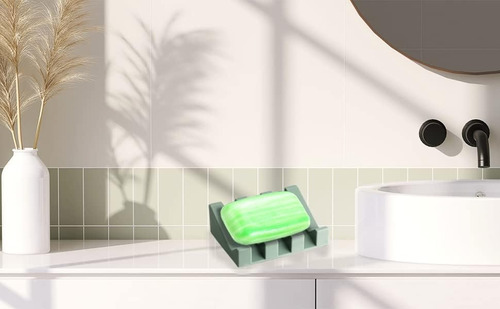 Jabonera De Silicona Para Ducha, Bano