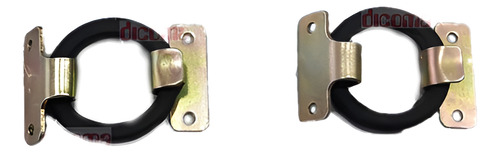 Kit Ganchos Tensores Y Anillos Goma Elastica Capot Mehari