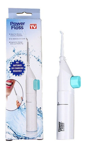 Fio Dental Automatico Irrigador Oral Jato De Agua Limpeza