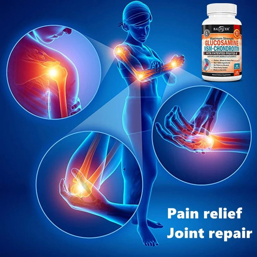 Glucosamina Msm + Chondroitin 120 Caps Balincer Articulación