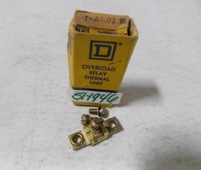 Square D Overload Relay Thermal Unit A102 Nib Yyq