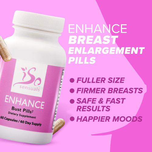 Isosensuals Enhance Breast Enlargement Pills (60 Day Supply)