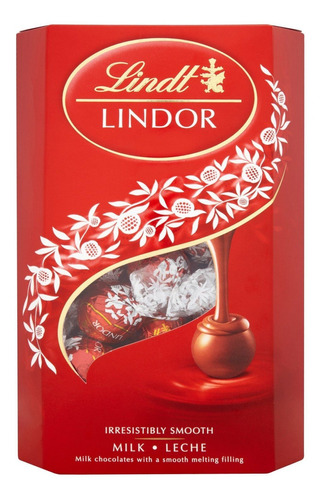 Chocolate Lindor Ao Leite Lindt 337g