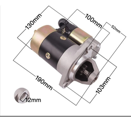 Motor De Arranque Diversos Geradores Td4000/6000/7000/8000
