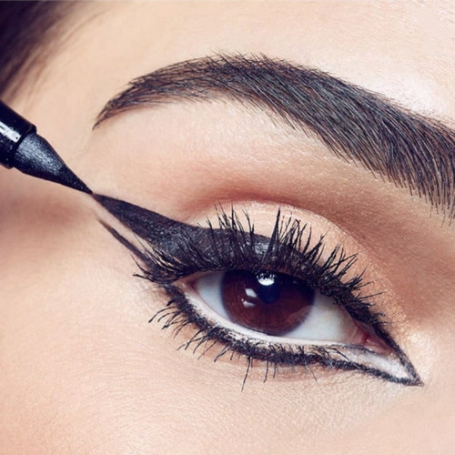 Plumón Delineador Larga Duración Ruby Rose Matte Color Negro
