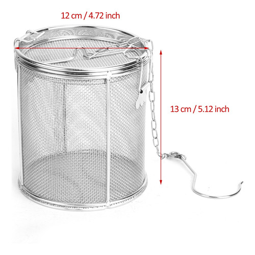 Infusor De Malla Té Acero Inoxidable Filtro Premium