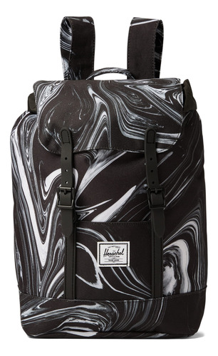 Herschel Supply Co. Retiro Mini Pintura Vierta Negro