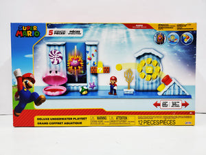 Libro Súper Mario Bros Deluxe Underwater Playset