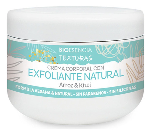 Crema Corporal Exfoliante Bioesencia Texturas