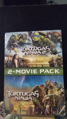2 Movie Pack Tortugas Ninjas 1 Y 2 Original Fisico