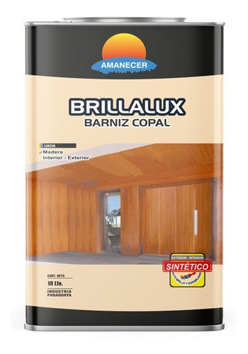 Barniz Copal Brillalux 18 L  | Amanecer