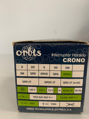 Reloj Orbis Cronos