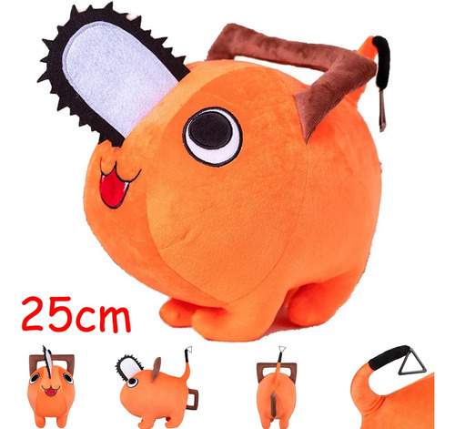 Muñeco De Peluche Chainsaw Man Pochita, 25 Cm, Figura De Jug