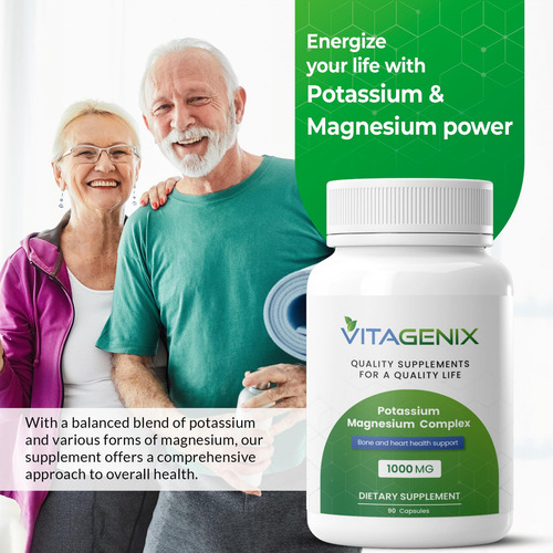 Complejo De Magnesio De Vitagenix Potasio: Aspartato De Alta
