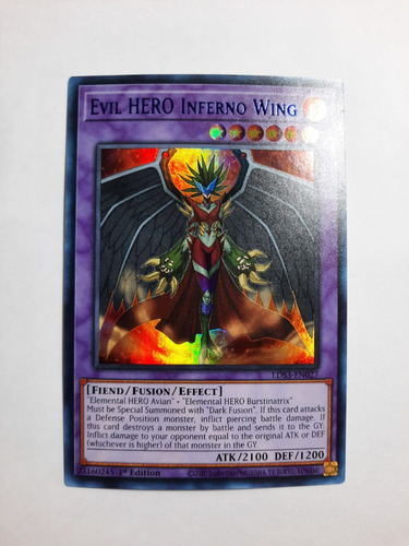 Evil Hero Inferno Wing - Yugioh