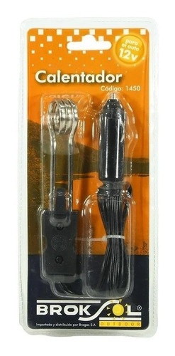 Calentador Inmersión Brogas Agua 12 V