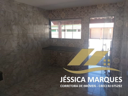 Imagem 7 de 13 de 057 Casa 2 Quartos Com Área Gourmet E Piscina Em Unamar - Cf