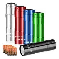 Comprar Yikosam Paquete De 5 Linternas, 9 Linternas Led De Aluminio 