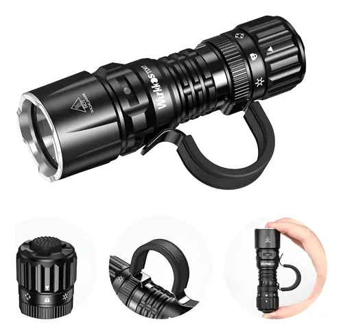 Lanterna tática LED Wurkkos Td07 1300 Lumens Ip68