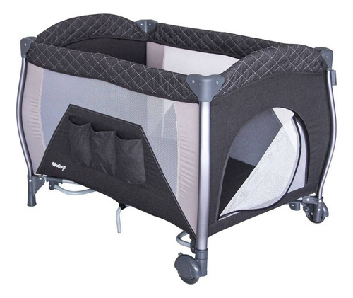 Cuna Corral Mecedora Napy Gris 779-c