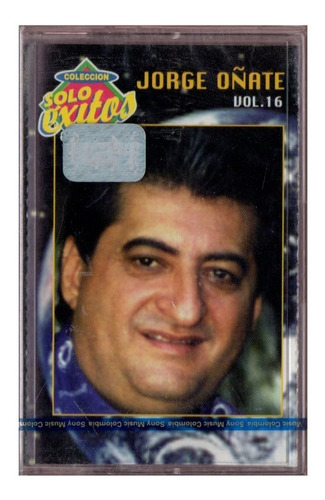 Cassette Jorge Oñate Vol. 16 Solo Exitos-nuevo-colombia